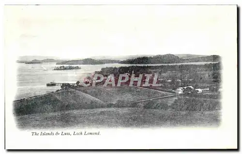 Cartes postales The Islands Luss Loch Lomond