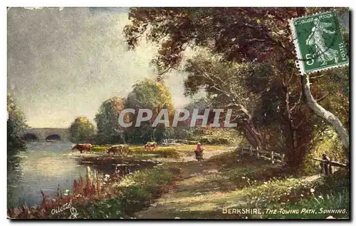 Cartes postales Berkshire The Towing Path Sonning