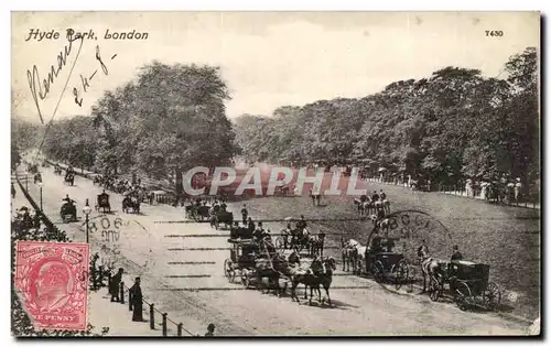 Cartes postales Hyde Park London