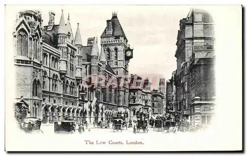 Cartes postales The Law Courts London