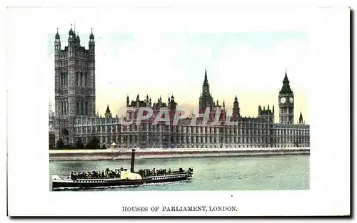 Cartes postales Houses of Parliament London