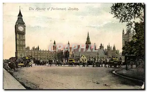 Cartes postales The Houses of Parliament London