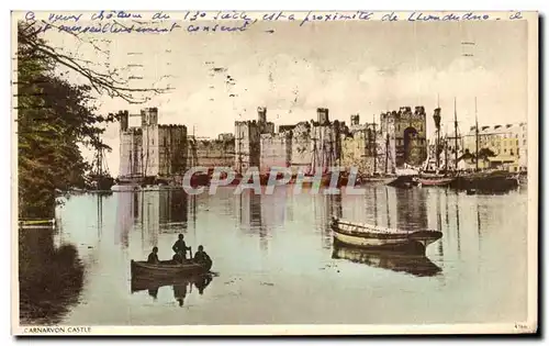 Cartes postales Carnarvon Castle Bateaux