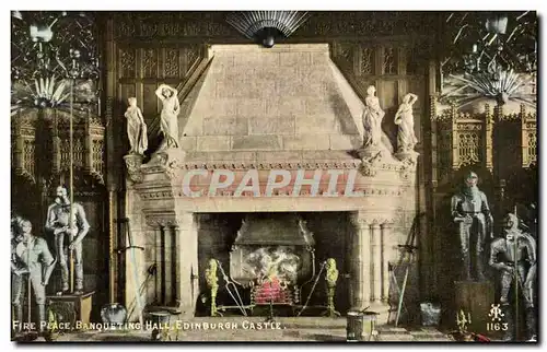 Cartes postales Fire Place Banqueting Hall Edinburgh Castle