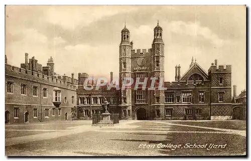 Cartes postales Eton College School Yard