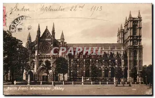 Cartes postales North Front Westminster Abbey