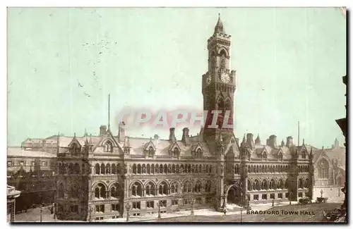 Ansichtskarte AK Bradford Town Hall