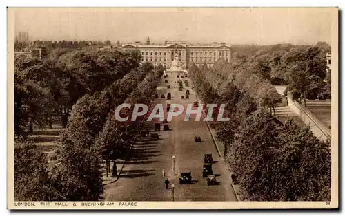 Cartes postales London The Mall Buckingham Palace