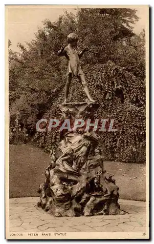 Cartes postales London Peter Pan&#39s Statue