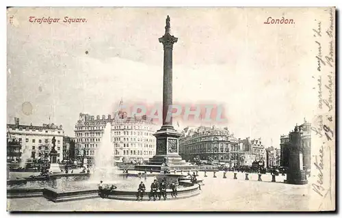 Cartes postales Trafalgar Square London