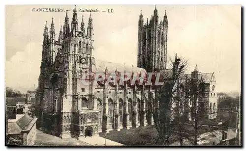 Cartes postales Canterbury La Cathedrale