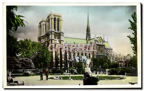 Ansichtskarte AK Paris En Flanant Notre Dame vue