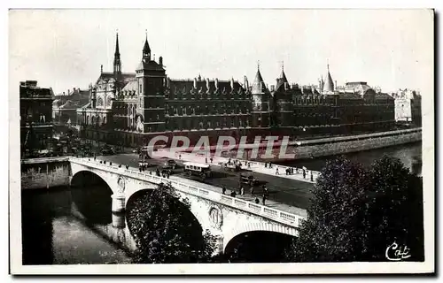 Ansichtskarte AK Paris Le Pont au Change et la Conciergerie