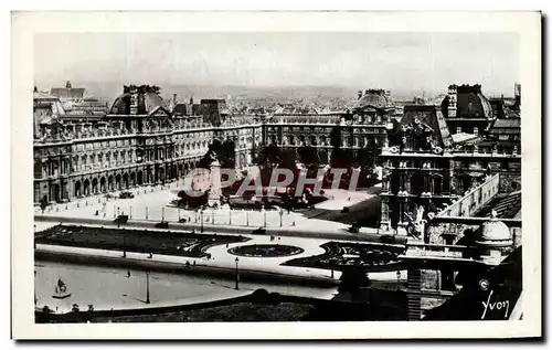 Ansichtskarte AK Paris En Flanant Perspective sur le Palais du Louvre