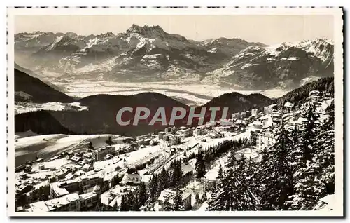 Cartes postales Leysin Et Les Dents du Midi