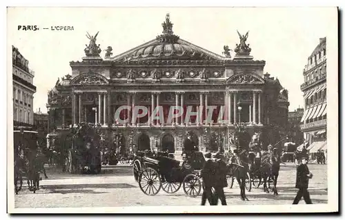 Cartes postales Paris L&#39Opera