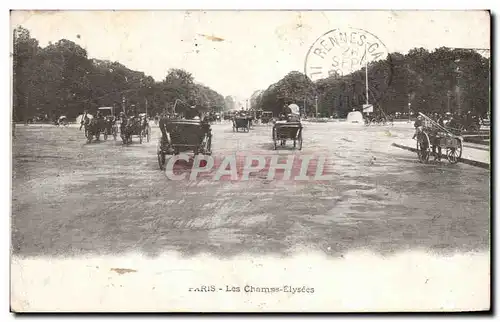 Cartes postales Paris Les Champs Elysees