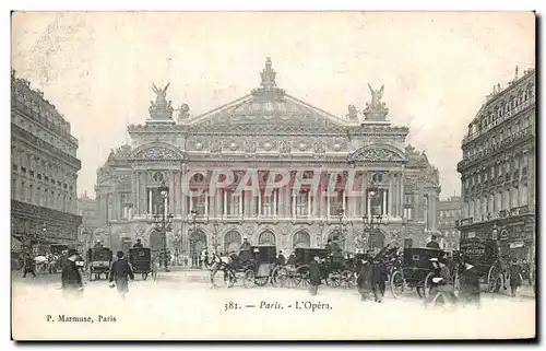 Cartes postales Paris L&#39Opera