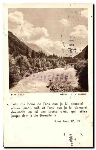 Cartes postales Celui Qui Boira De l&#39Eau Que je lui Donnerai N&#39aura Jamais Soif et