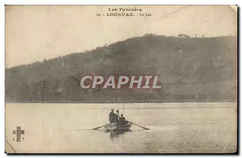 Cartes postales Les Pyrenees Lourdes Le Lac