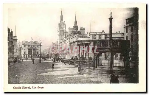 Cartes postales Castle Street Aberdeen