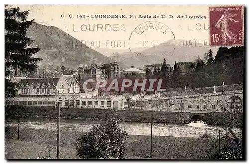 Cartes postales Lourdes Asile de ND de Lourdes