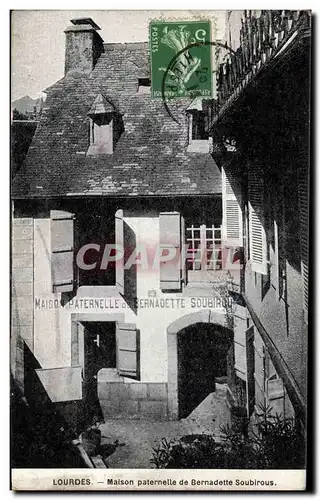 Cartes postales Lourdes Maison paternelle de Bernadette Soubirous