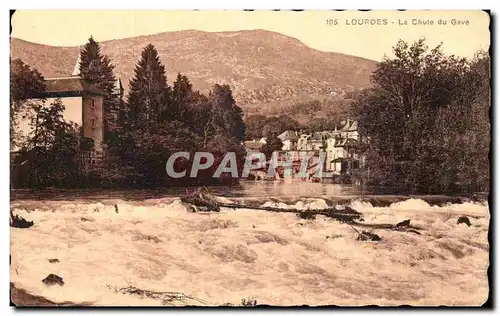 Cartes postales Lourdes la Chute du Gave