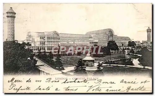 Cartes postales London Crystal Palace