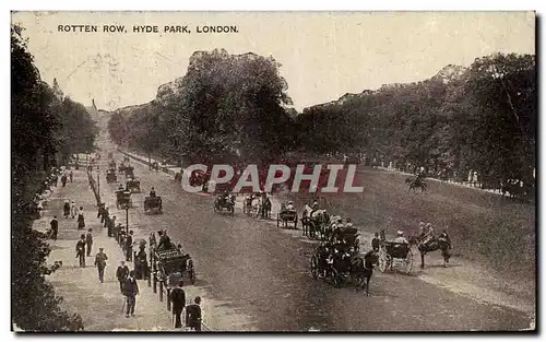 Cartes postales Rotten Row Hyde Park London