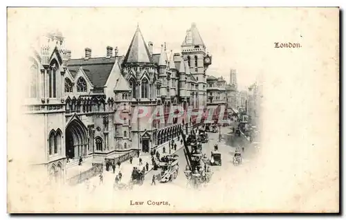 Cartes postales London Law Courts