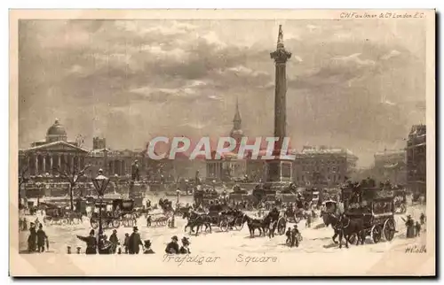 Cartes postales London Trafalgar Square