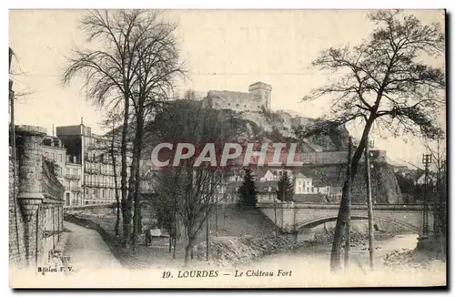 Cartes postales Lourdes La Chateau Fort