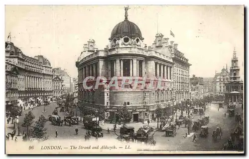 Ansichtskarte AK London The Strand and Aldwych