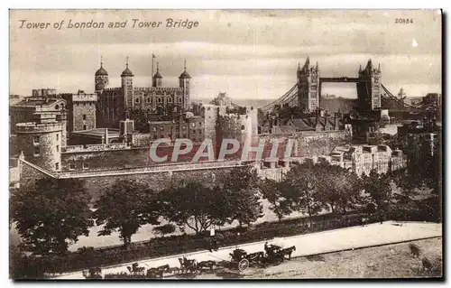 Cartes postales Tower of London and Tower Bridge