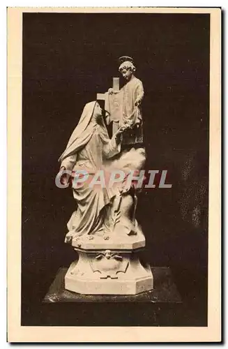 Cartes postales Statue de Sainte Therese de l&#39enfant Jesus Lisieux