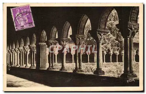 Cartes postales Abbaye de Moissac Le cloitre Bertrand de Montaigu