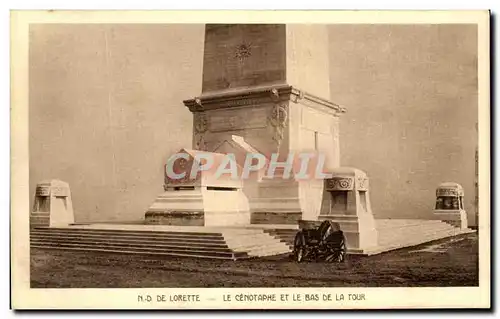 Cartes postales ND De Lorette Le Cenotaphe Et Le Bas De La Tour