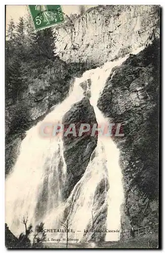 Cartes postales Rochetaillee La Grande Cascade