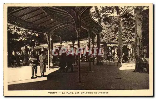 Ansichtskarte AK Vichy Le Parc Les Galeries Couvertes