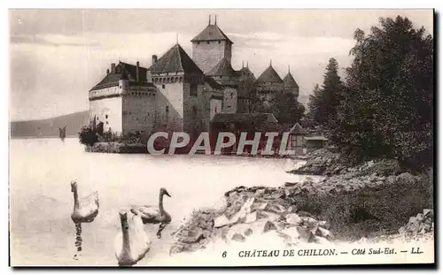Ansichtskarte AK Chateau De Chillon Cote Sud Est