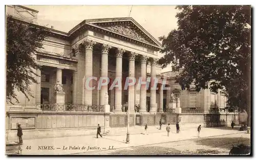 Cartes postales Nimes Le Palais De Justice