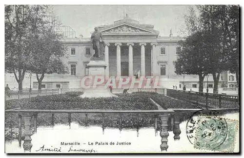 Ansichtskarte AK Marseille Le Palais de Justice