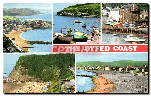 Cartes postales The Dyfed Coast Aberystwyth Aberporth New quay Tresaith Borth