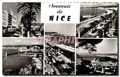 Cartes postales Souvenir de Nice