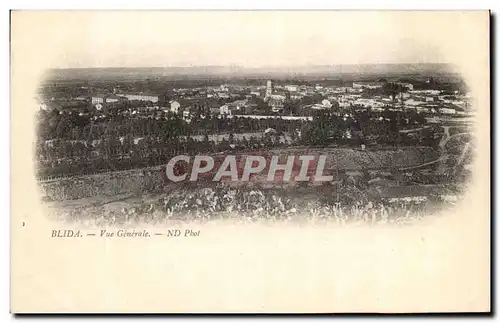 Cartes postales Blida Vue Generale Algerie