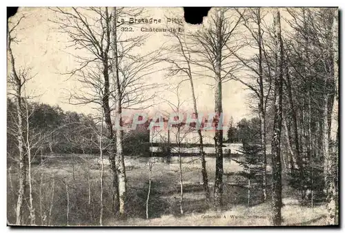 Cartes postales Chateau Bretagne