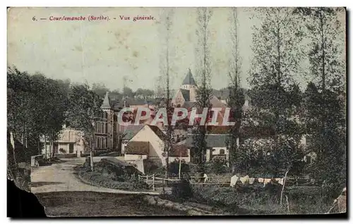 Cartes postales Courdemanche Vue generale