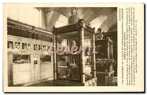 Cartes postales Vue D&#39Ensemble De La Salle De L&#39Afrique Equatoriale Francaise