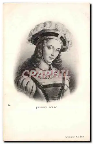 Cartes postales Jeanne D&#39Arc